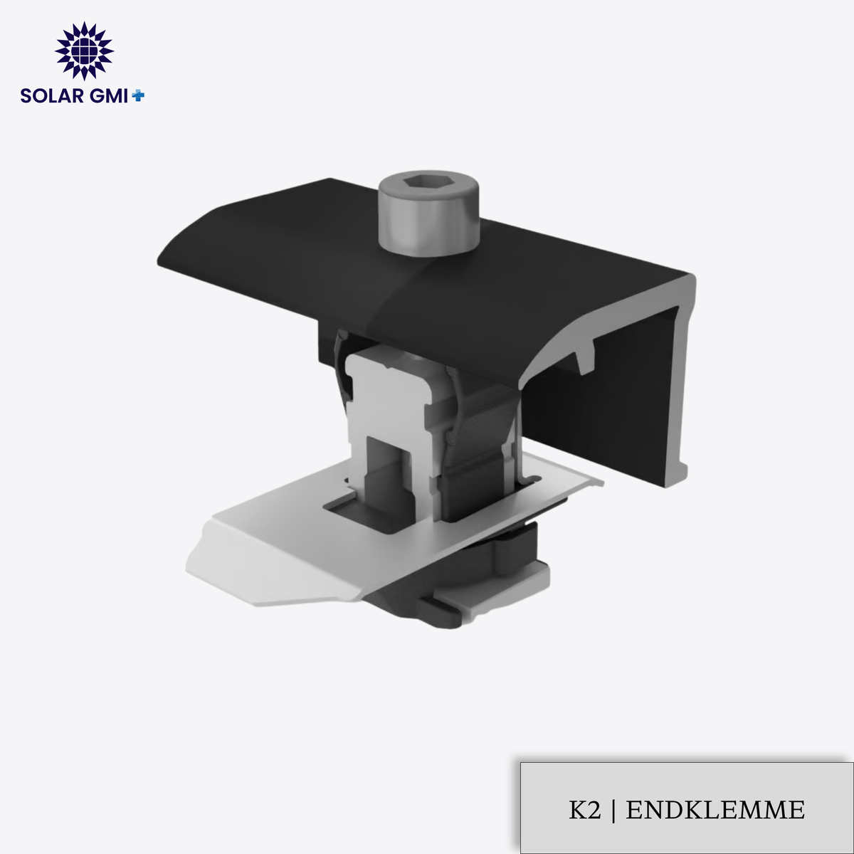 K2 Endklemme Clamp EC 25–40 mm, schwarz eloxiert