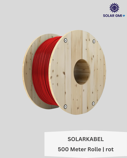 Solarkabel H1Z2Z2-K, 6mm² rot 500 m Rolle