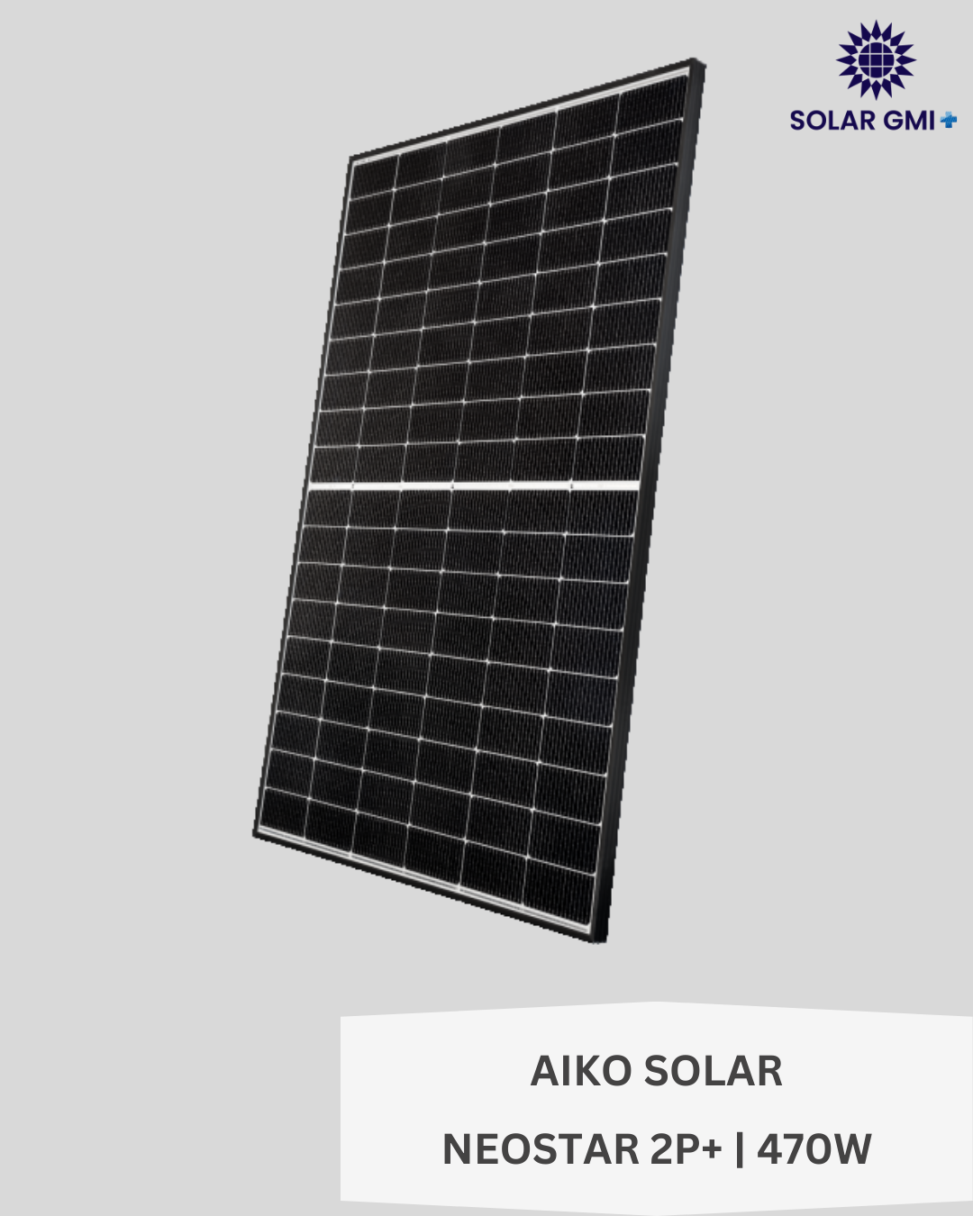 Aiko Solar 470W Glas-Glas Black Frame AIKO-A-MAH54Dw Neostar 2P+