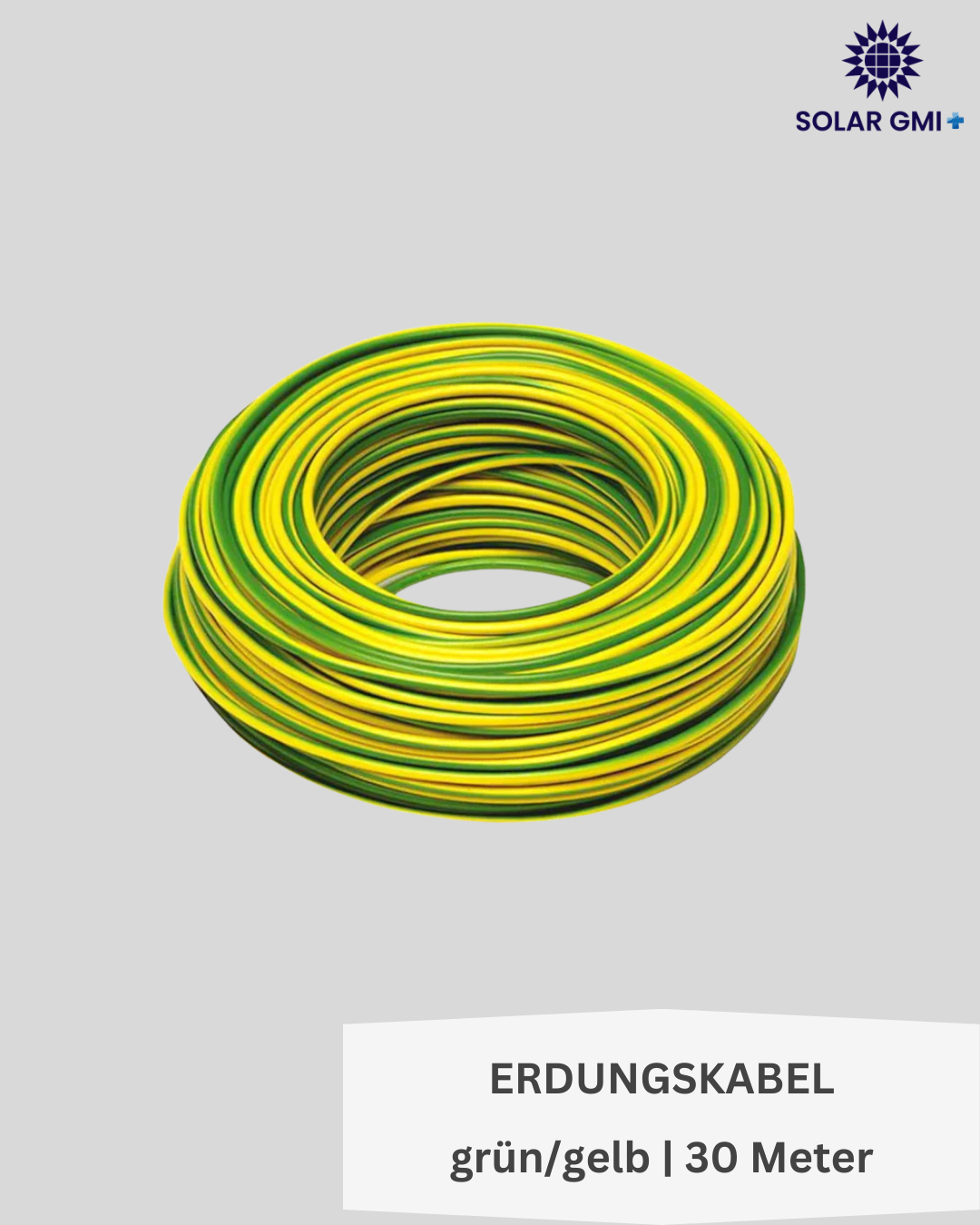 Erdungskabel 16mm² - Grün/Gelb - H07V-K - 30m