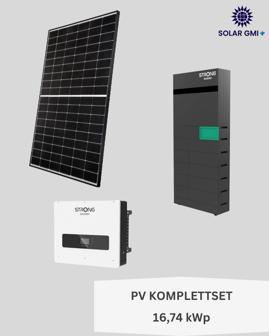 PV Komplettset 16,74 kWp