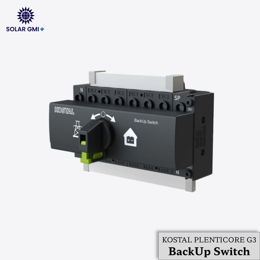 Kostal PLENTICORE G3 BackUp Switch – Manuelle Ersatzstrom-Umschalteinrichtung für die PLENTICORE G3 Serie